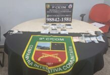 Ladrão é flagrado durante a madrugada dentro da Bemol do Shopping Grande Circular com mochila cheia de celulares de alto valor