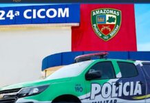Polícia Militar prende homem por violência doméstica na avenida Constantino Nery, em Manaus