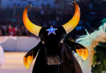 Caprichoso inicia ensaios para o Festival de Parintins 2025 com festa no Sambódromo de Manaus