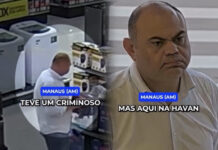 Secretário de Obras de Presidente Figueiredo é flagrado cometendo ato polêmico dentro da Havan e vídeo viraliza nas redes sociais