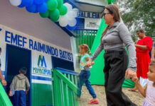 Educação que Alcança Todos: Valciléia Maciel inaugura duas escolas em comunidades ribeirinhas de Manacapuru