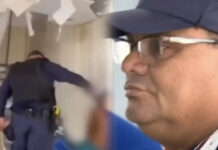 Guarda Municipal é preso após agredir homem algemado no Centro de Manaus