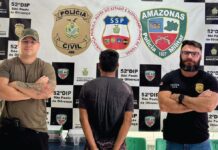 Homem é preso por tráfico de drogas e estupro de adolescente em São Paulo de Olivença Polícia prende traficante que abusava de adolescente em São Paulo de Olivença