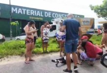 Duas crianças são atropeladas enquanto atravessavam faixa de pedestre na Zona Norte de Manaus