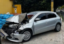 Colisão entre dois carros deixa duas mulheres feridas na Avenida do Turismo, em Manaus