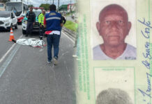 Idoso morre atropelado na avenida Noel Nutels, em Manaus