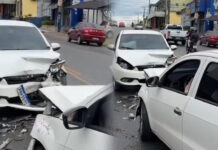Motorista cochila ao volante e causa grave acidente na Cidade Nova, em Manaus