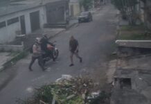 VÍDEO: Criminoso disfarçado agride idoso durante assalto em Manaus; ASSISTA