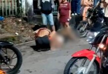 Homem é Amarrado por Populares ao Tentar Furtar Carnes de Restaurante na Zona Norte de Manaus