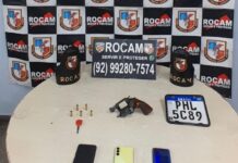 Homem é preso pela Rocam após tentativa de homicídio no Jorge Teixeira
