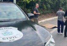 Idoso de 79 anos morre atropelado por viatura da SEAP na BR-174