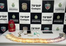 Dois homens são presos por tráfico de drogas e mandado de prisão em aberto
