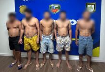 Polícia prende cinco suspeitos de integrar quadrilha responsável por mais de 20 roubos em Manaus