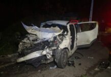 Colisão na BR-174 deixa uma mulher morta e quatro feridos em estado grave