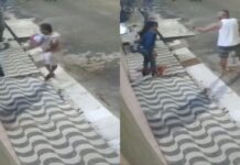 Mulher é brutalmente agredida com capacete em Parintins; veja vídeo