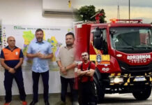 Borba recebe caminhão de combate a incêndios pela primeira vez após articulação do prefeito Toco Santana