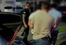 Dupla é presa por tráfico de drogas e porte de arma de uso restrito na zona norte de Manaus