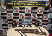 Denúncia anônima leva à prisão de homem armado na Zona Sul de Manaus
