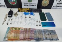 Homem é preso e adolescente apreendido por tráfico de drogas em Novo Aripuanã