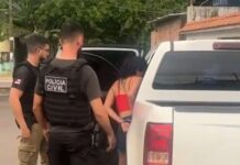 Mulher que matou ex-companheiro na frente dos filhos é presa em Manaus