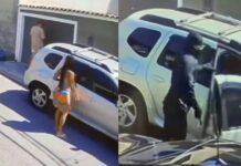 Mulher é baleada com mais de 10 tiros na frente de marido e filho