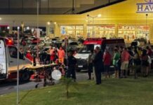 Jovem é reanimado após descarga elétrica em estacionamento de shopping