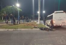 Grave acidente mata motociclista no bairro Compensa