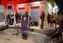 Assalto em mercadinho termina com suspeito baleado por ‘justiceiro’ em Manaus