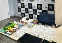 Casal é detido com drogas e dinheiro do tráfico na Zona Centro-Sul de Manaus