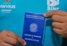 Sine Manaus disponibiliza 396 vagas de emprego nesta segunda-feira