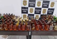 Fábrica ilegal com estoque de 17 mil bebidas adulteradas com metanol é fechada pela polícia