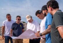 Eduardo Braga acompanha obras de 5 mil moradias em Manaus