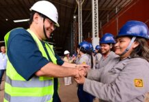 Investimento no polo naval deve gerar milhares de empregos no AM, diz Eduardo Braga
