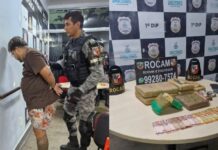 Tentativa de fuga termina em prisão por tráfico de drogas no bairro Japiim