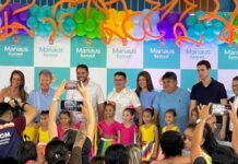 Prefeito David Almeida inaugura nova escola no Lago Azul para 450 alunos