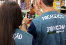 Prefeitura de Manaus apreende 13 mil litros de bebidas irregulares na operação “Zero Metanol”