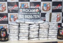 ROCAM apreende drogas avaliadas em R$ 200 mil durante operação em Coari