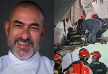 Henrique Fogaça lamenta desabamento em restaurante onde é chef; uma mulher morreu e seis ficaram feridas