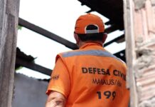 Prefeitura de Manaus emite alerta para chuvas intensas e ventos fortes nesta quarta-feira (8/10)