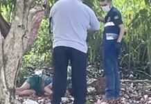 Corpo de jovem é encontrado em área de mata na Ponta Negra, na região Oeste de Manaus