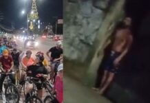 VÍDEO: Homem armado ameaça ciclistas do projeto Pedala Livre na zona Oeste de Manaus