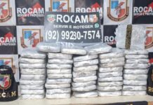 Denúncia anônima leva à apreensão de 48 tabletes de drogas em Coari