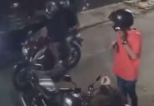 VÍDEO: Homem tem moto roubada em assalto e reage fazendo “xixi” na rua