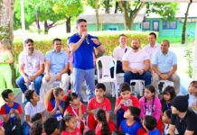Prefeito David Almeida reabre parque “Cidade da Criança” e anuncia novas obras voltadas à infância em Manaus