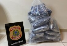 Passageira é detida em Manaus com 18 kg de maconha em mala despachada