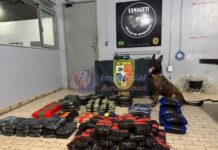 Mais de 170 kg de cocaína são apreendidos em embarcação no porto de Tabatinga