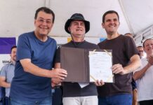 Com recursos viabilizados por Eduardo Braga, inicia o recapeamento de 141 ruas na zona Norte de Manaus