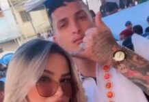 ‘Porcelana’, musa do crime, chora morte de chefão do Comando Vermelho do Amazonas em megaoperação no RJ