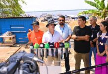 Prefeito David Almeida instala maior ecobarreira de Manaus e anuncia resultados que serão apresentados na COP30