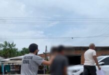 Homem é preso em flagrante após agredir a esposa em via pública em Barreirinha